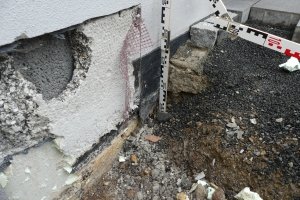 Schäden an der Bauwerksabdichtung / Kellerabdichtung
